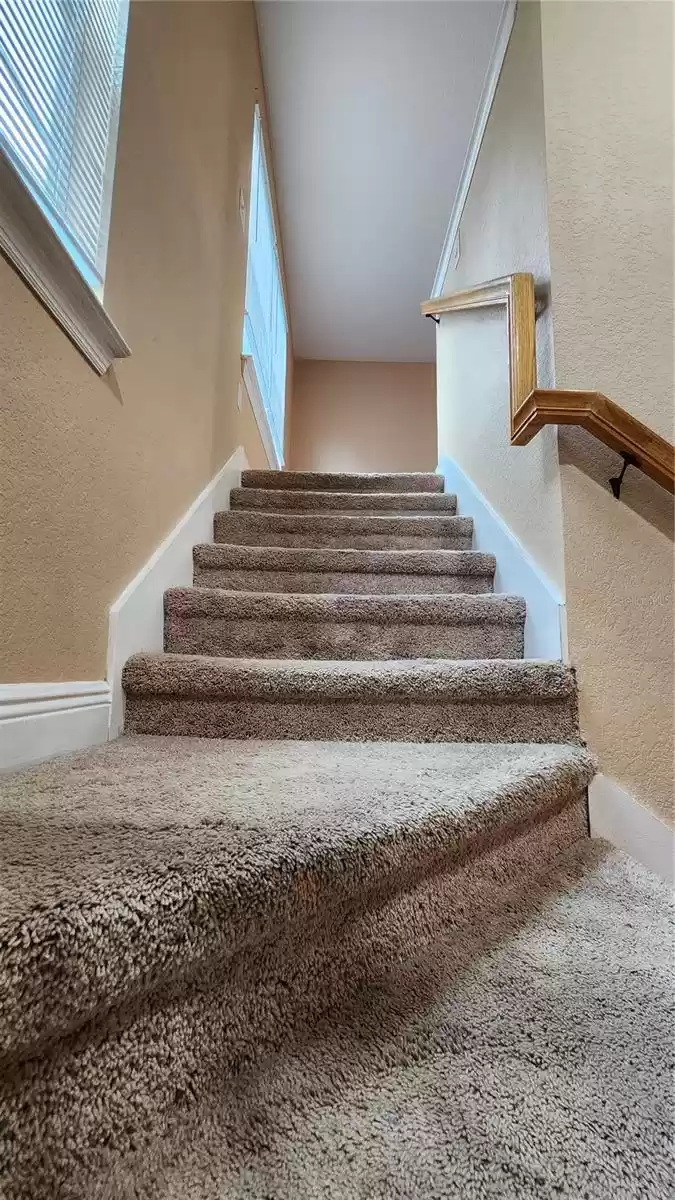 Stairs to second floor Bedroom