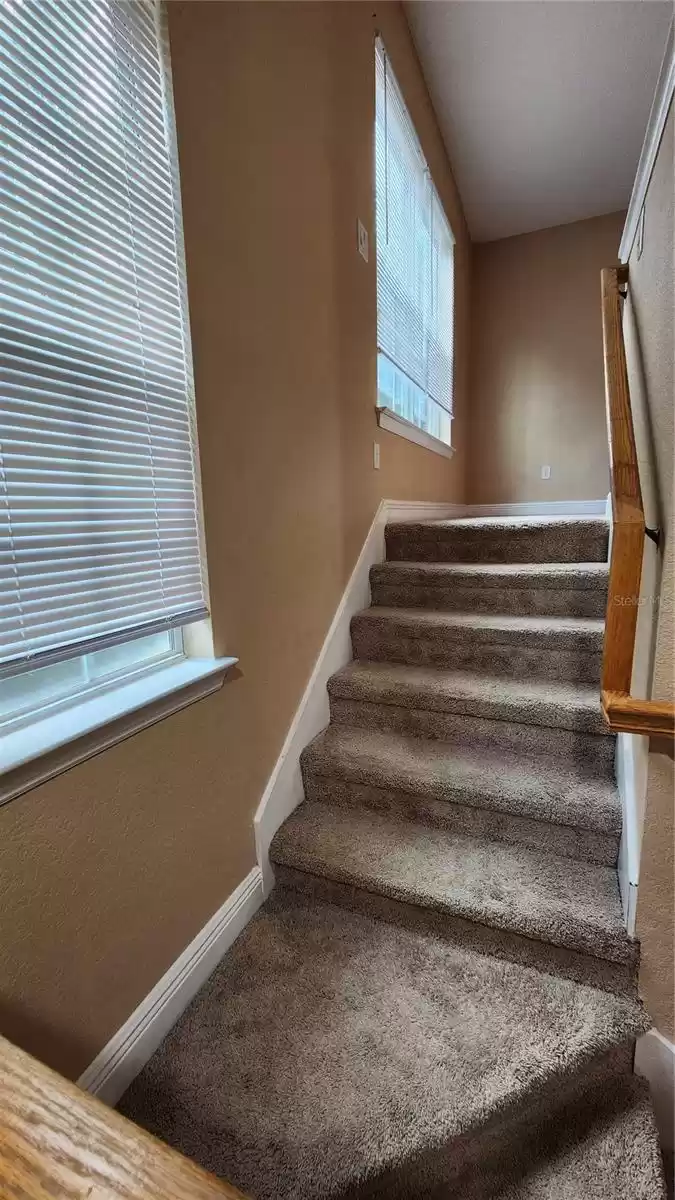 Stairs to second floor Bedroom