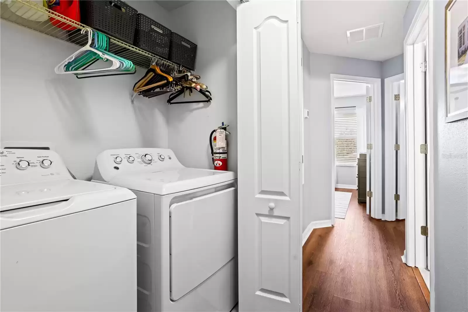 Upstairs Laundry Closet