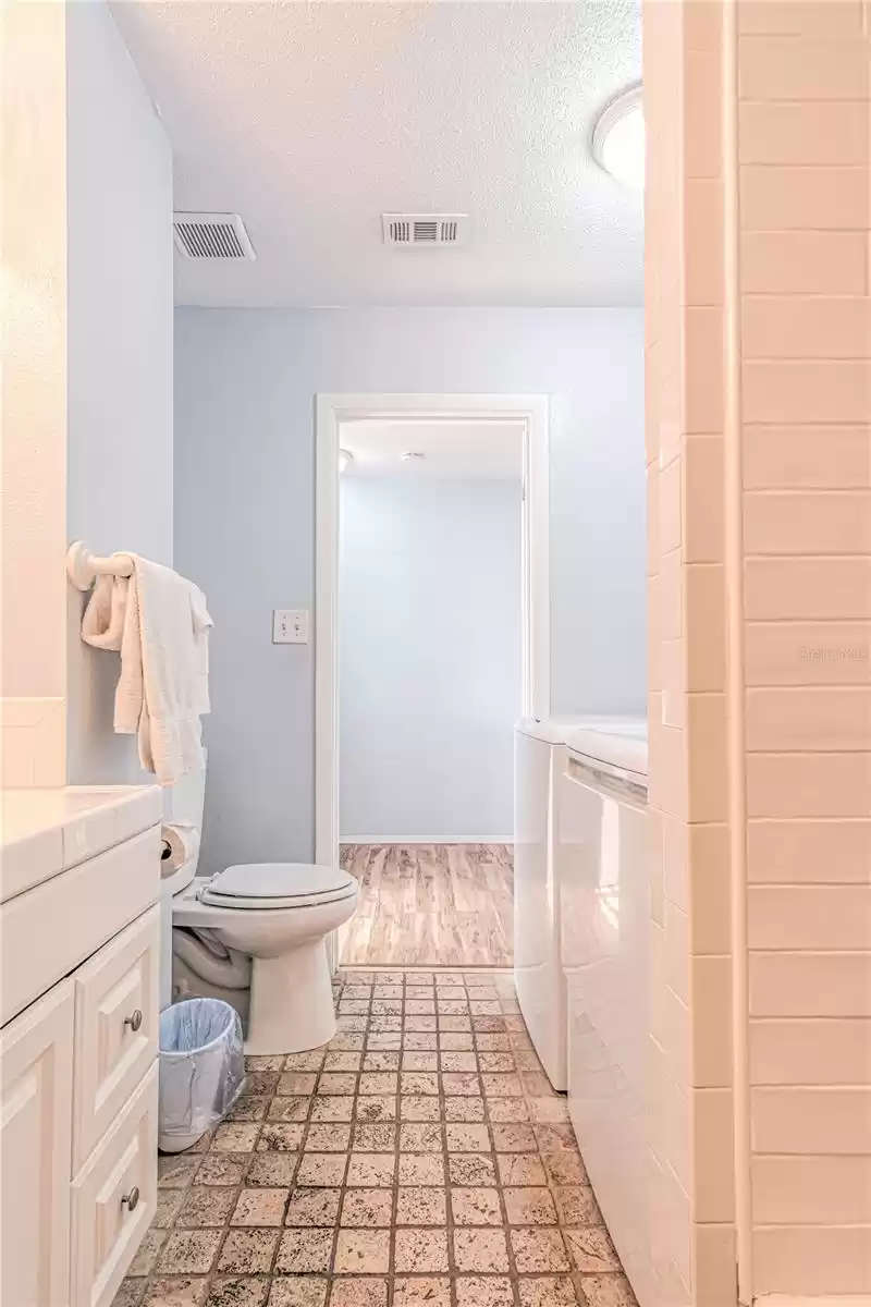 vanity water closet