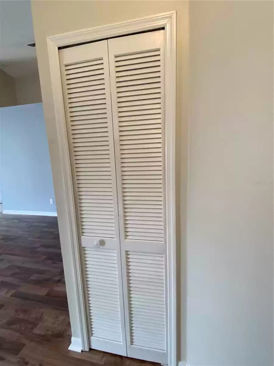 Exterior of Front Closet