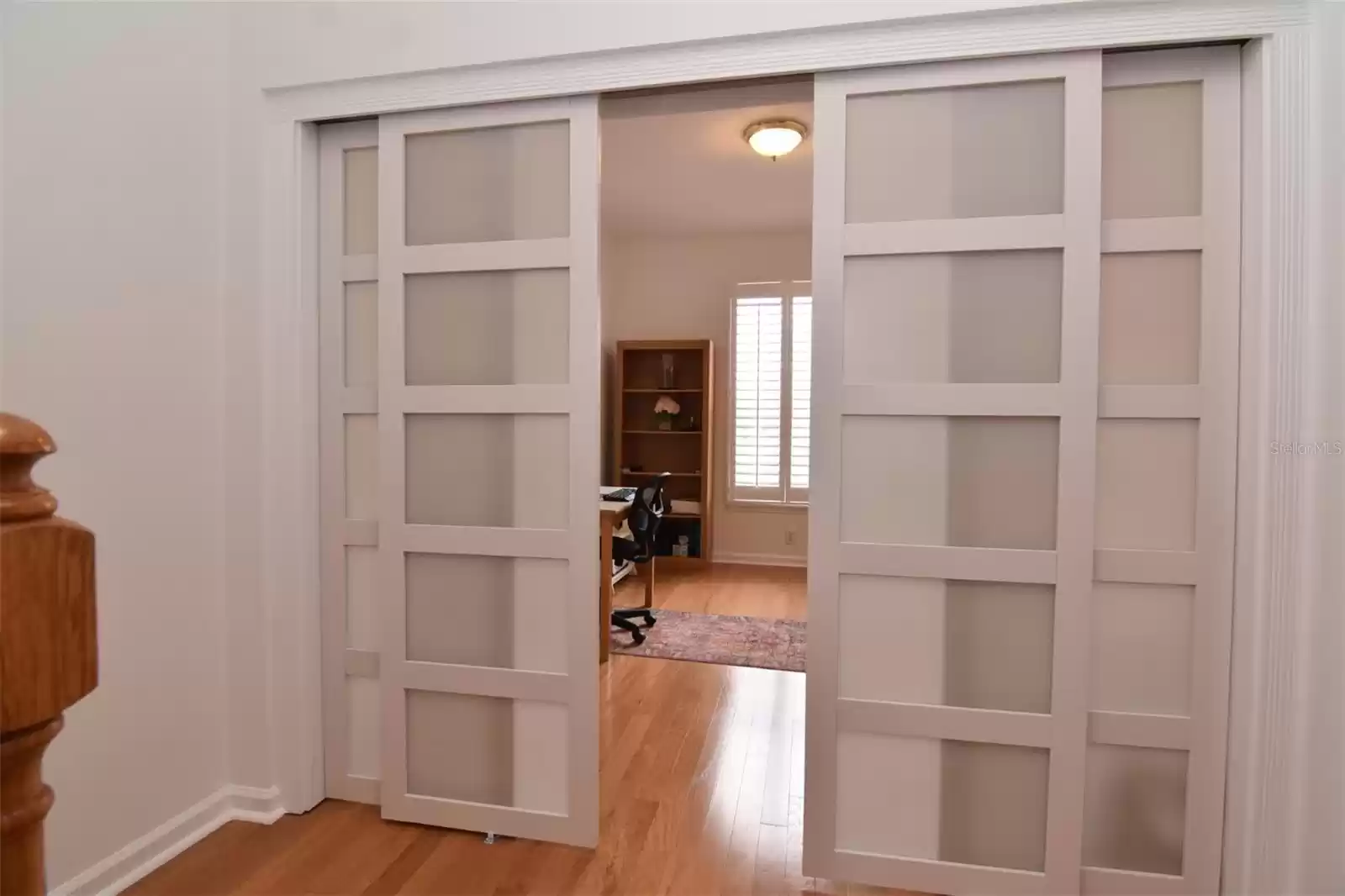 Frosted Glass Sliding Doors to Study/Bedroom