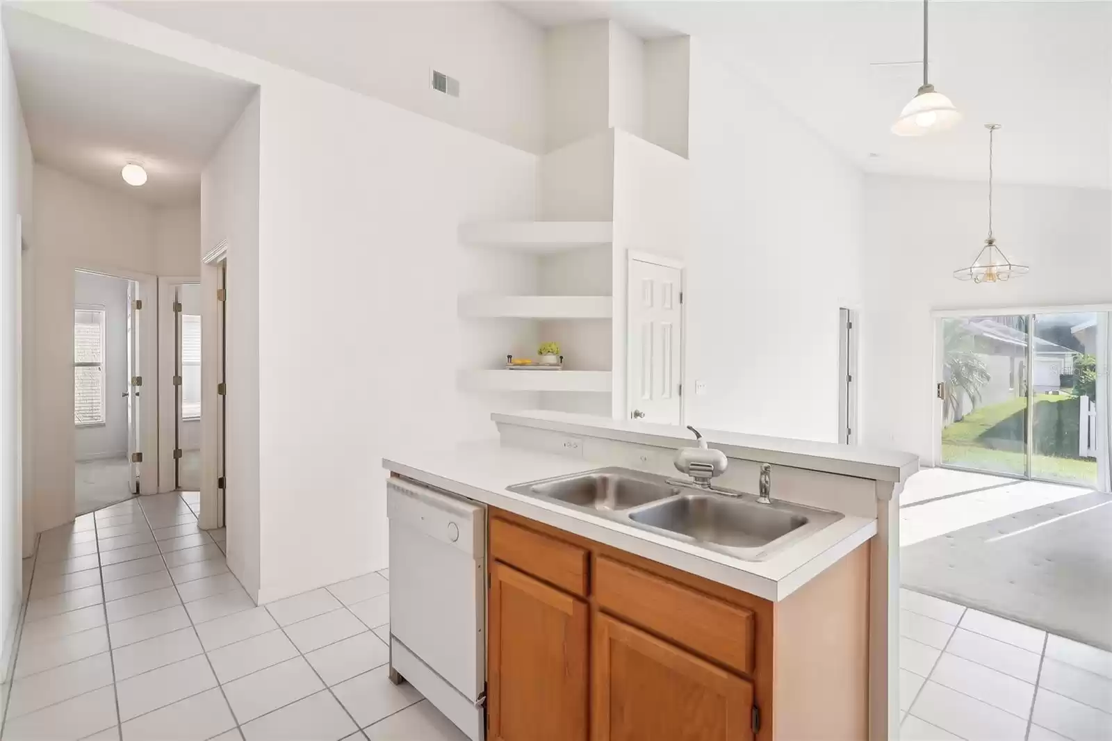 Open layout.  Split bedroom floorplan.