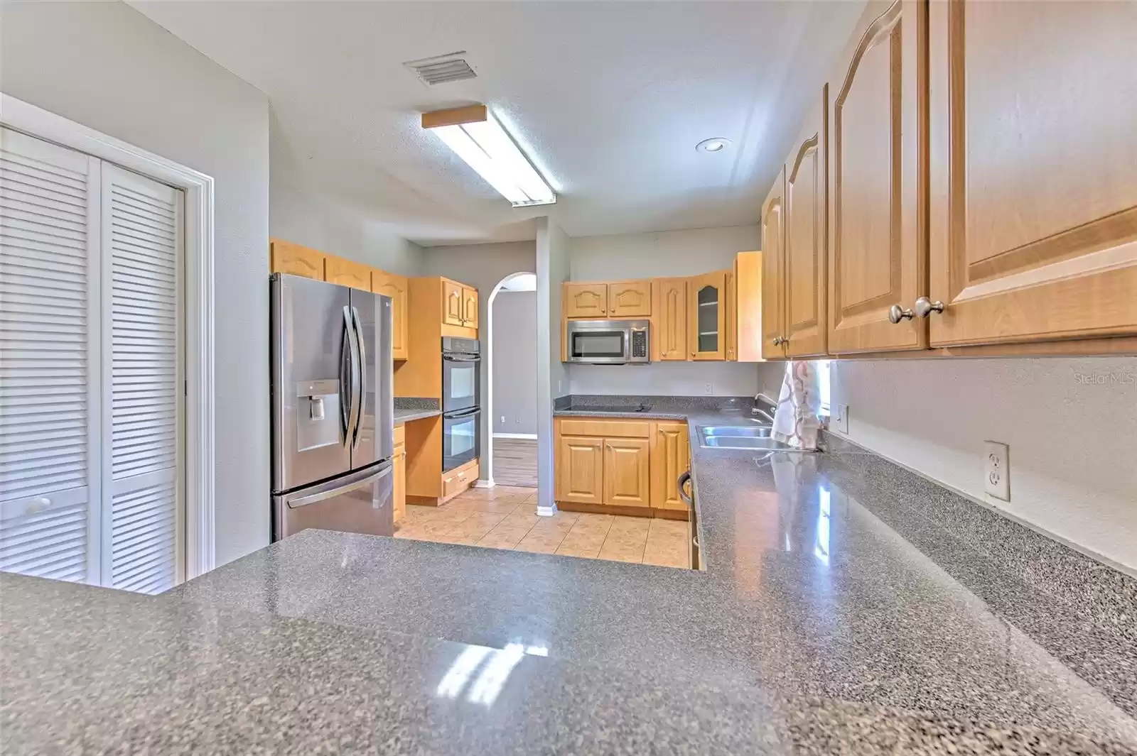 Kitchen with Built-in Double Ovens