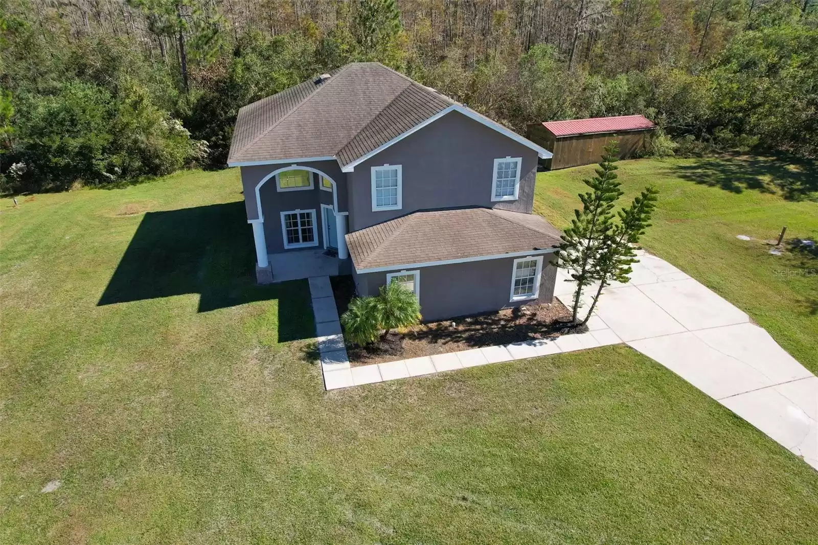 Aerial View of Home