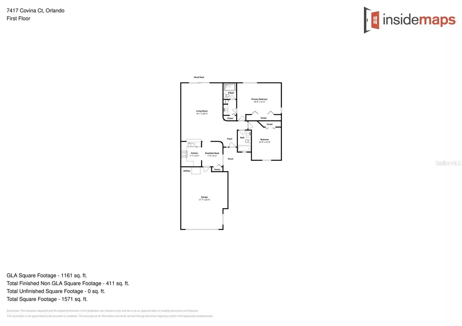 7417 COVINA COURT, ORLANDO, Florida 32810, 2 Bedrooms Bedrooms, ,2 BathroomsBathrooms,Residential,For Sale,COVINA,MFRO6259634