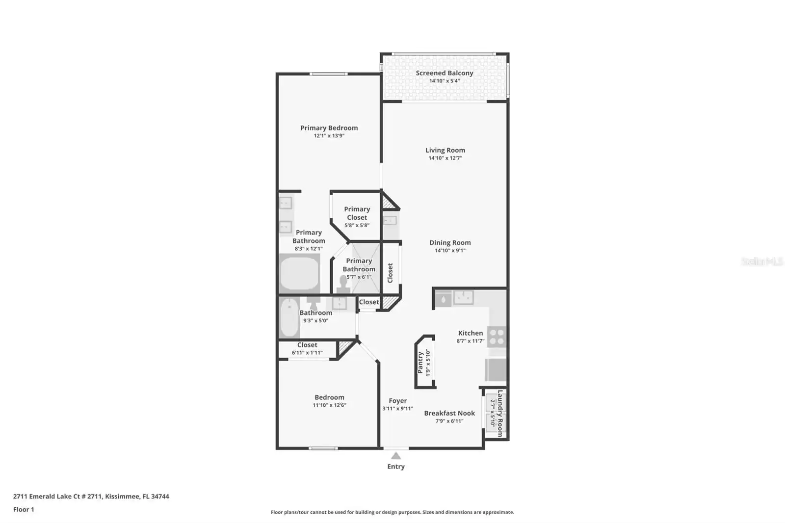 2711 EMERALD LAKE COURT, KISSIMMEE, Florida 34744, 2 Bedrooms Bedrooms, ,2 BathroomsBathrooms,Residential,For Sale,EMERALD LAKE,MFRO6258859