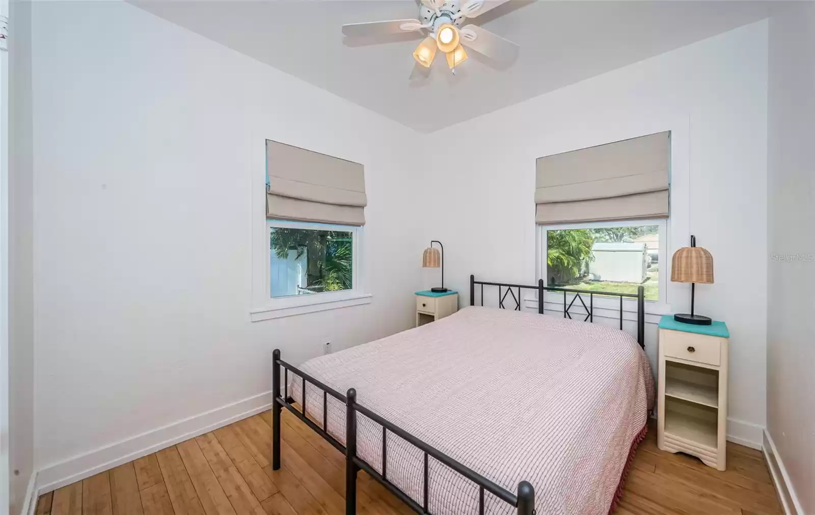 Bedroom 2 at the rear of the home.