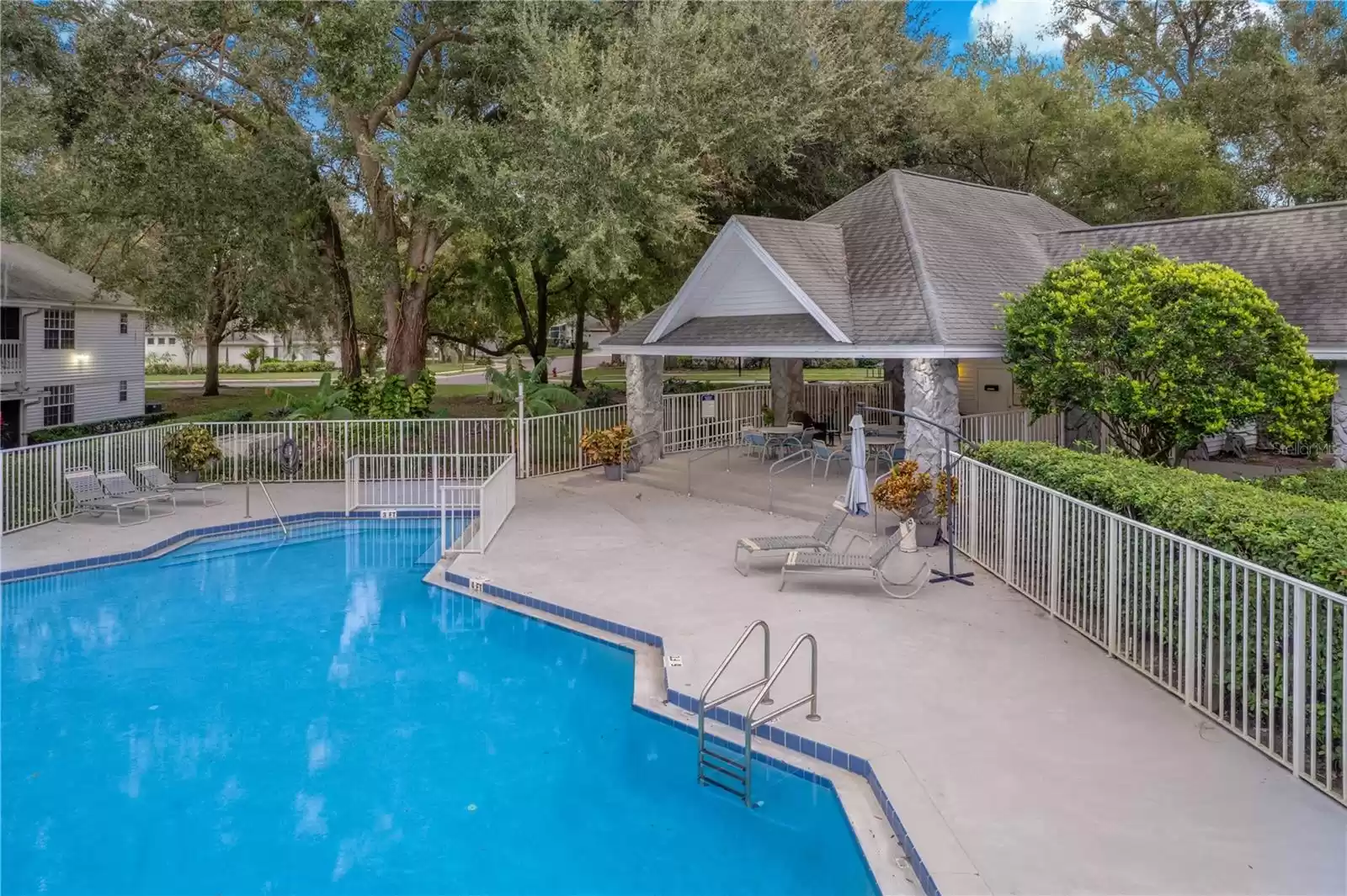 Pool with Cabana