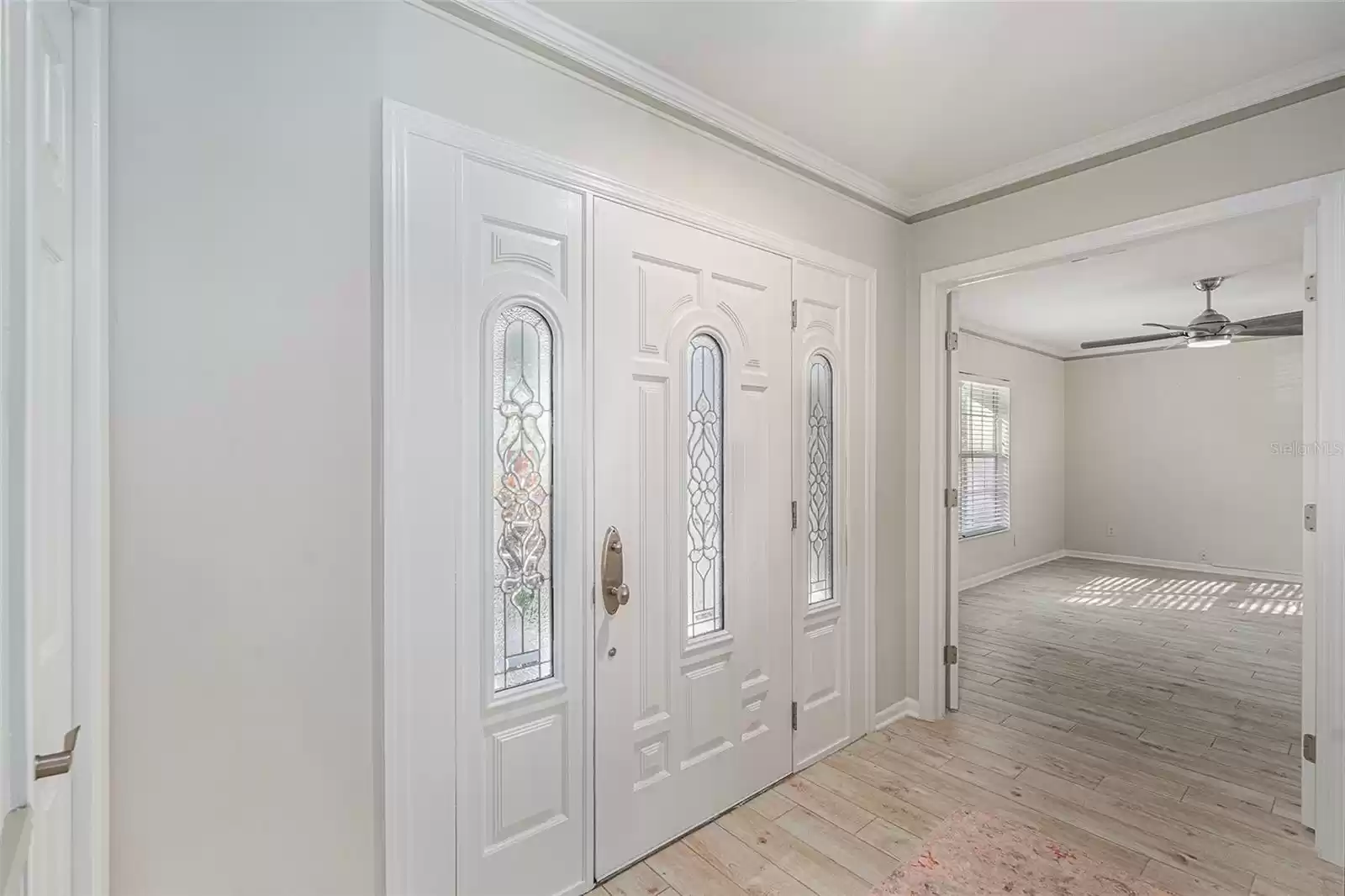 Foyer looking into Living room