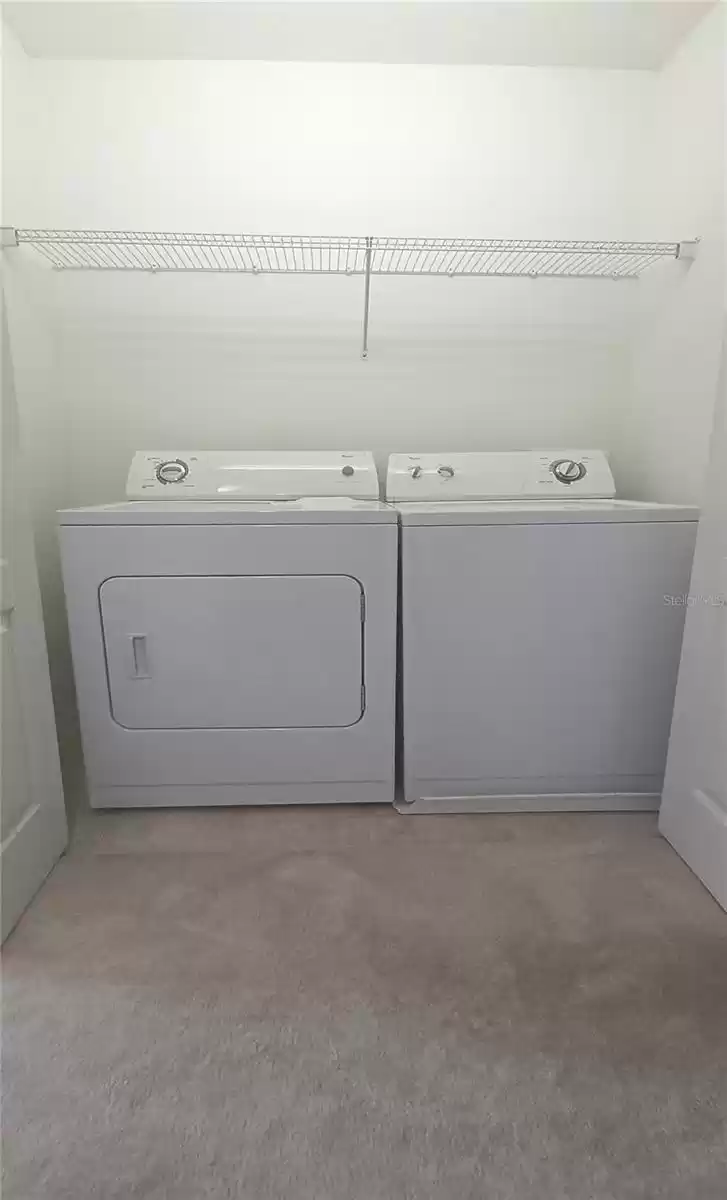 Upstairs Laundry Closet