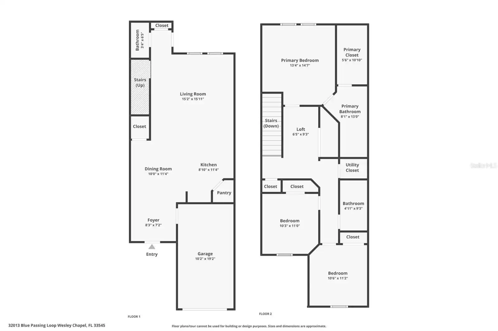 32013 BLUE PASSING LOOP, WESLEY CHAPEL, Florida 33545, 3 Bedrooms Bedrooms, ,2 BathroomsBathrooms,Residential,For Sale,BLUE PASSING,MFRTB8321530