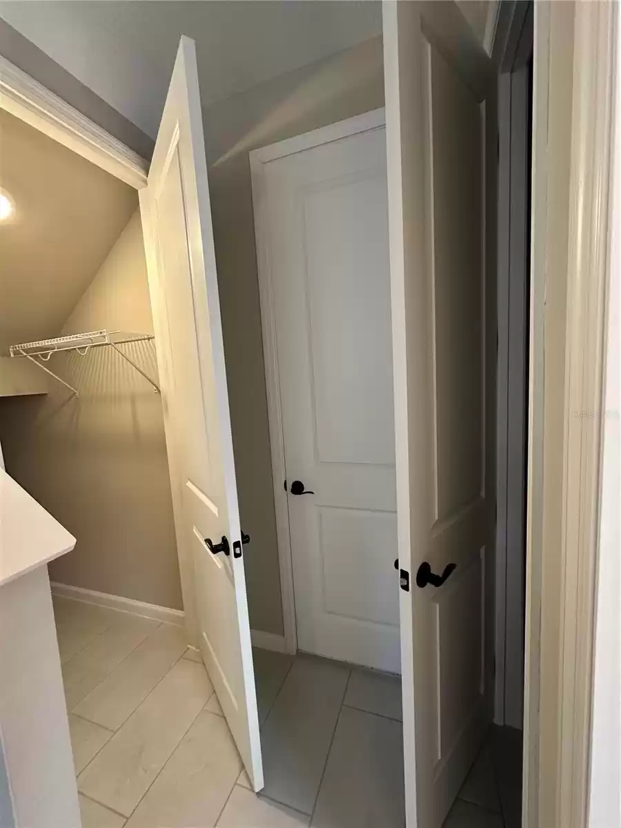 SPACIOUS CLOSETS