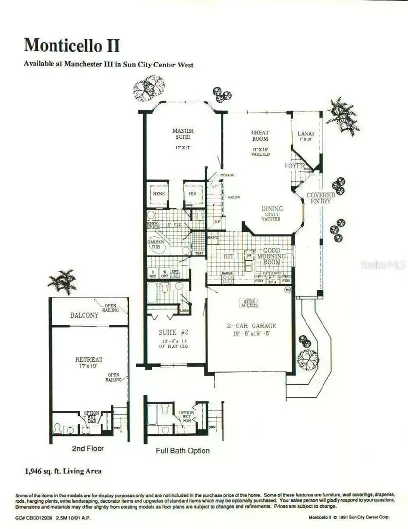 739 MASTERPIECE DRIVE, SUN CITY CENTER, Florida 33573, 3 Bedrooms Bedrooms, ,2 BathroomsBathrooms,Residential,For Sale,MASTERPIECE,MFRT3530669