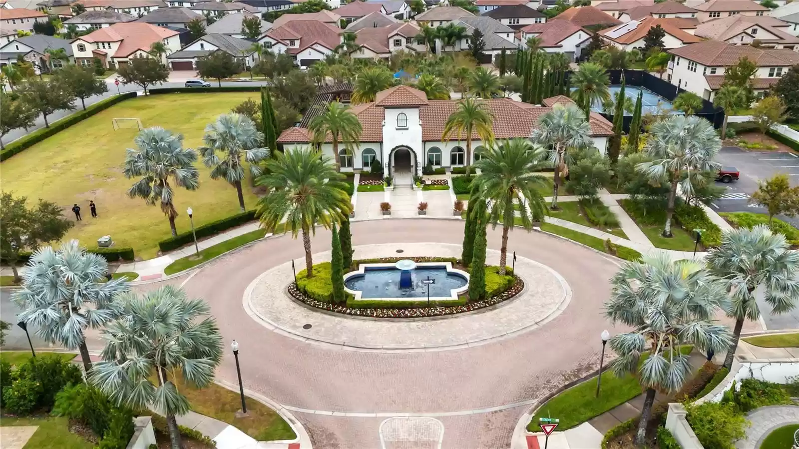 Aerial View of Clubhouse