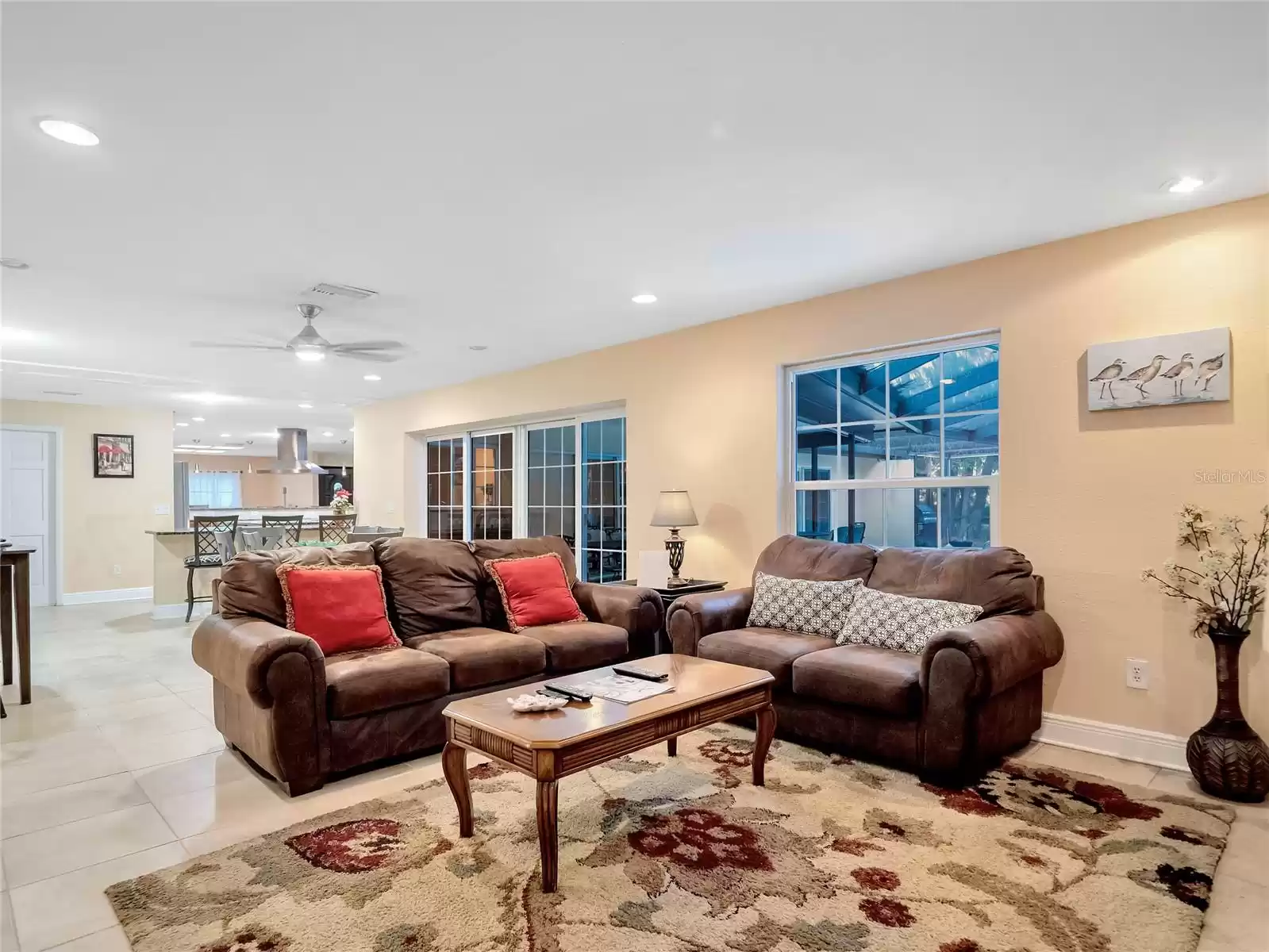 Family Room Kitchen