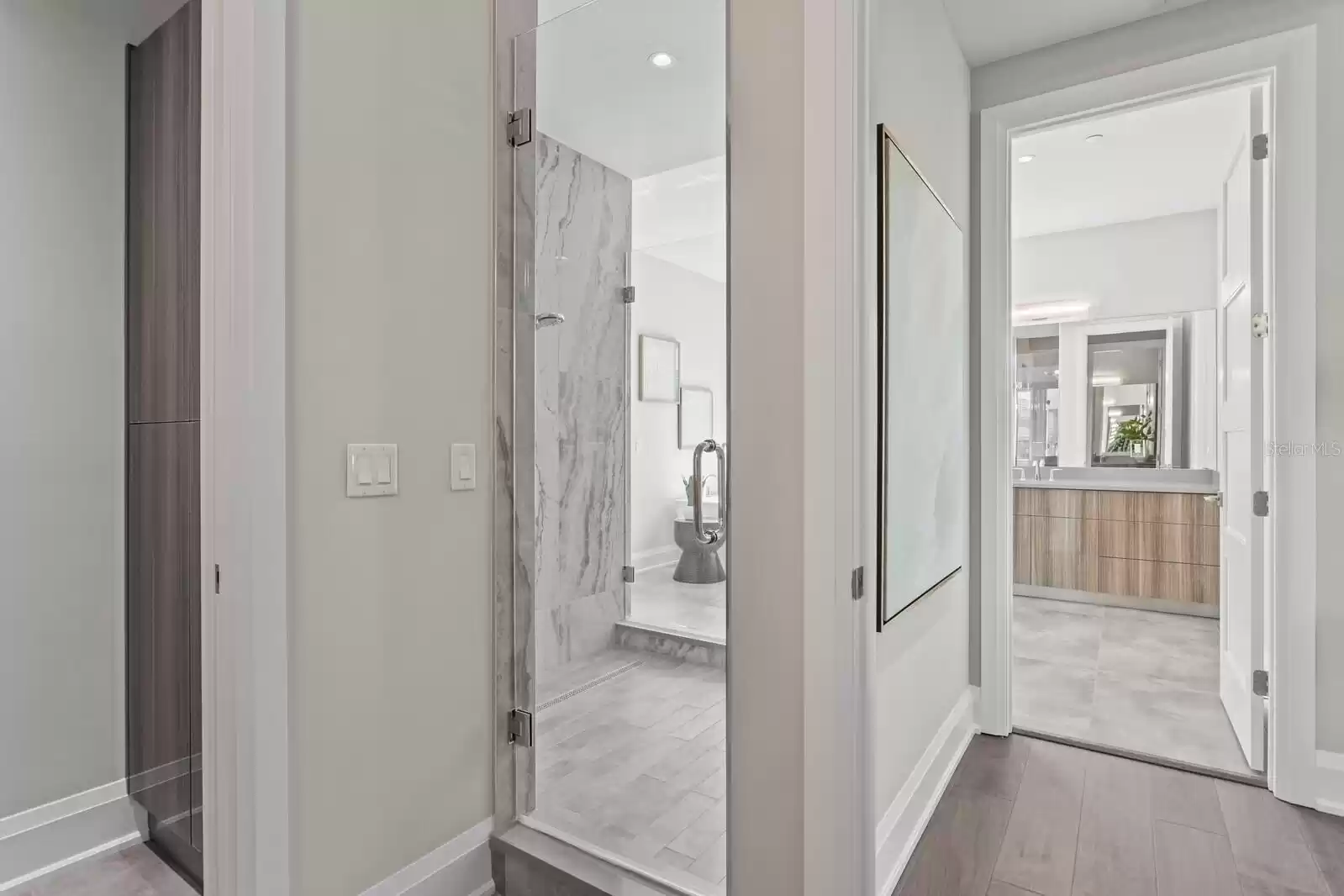 Huge shower in-between Main Bath #1 and #2.